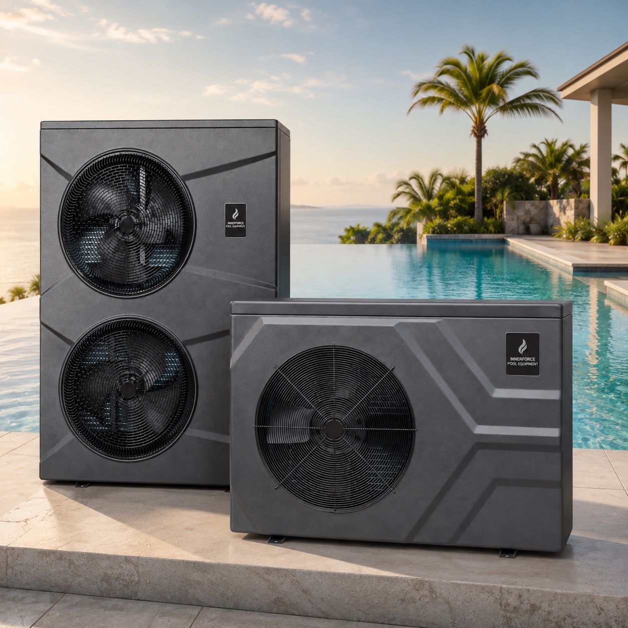 Bombas de calor Full Inverter Innerforce para piscina residencial y comercial